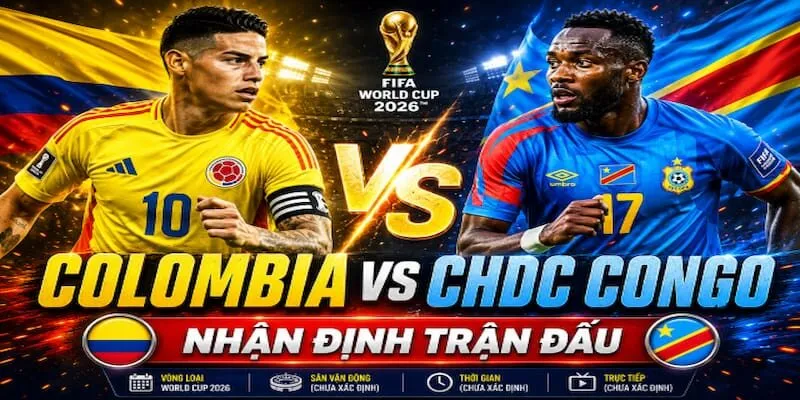 colombia vs chdc congo
